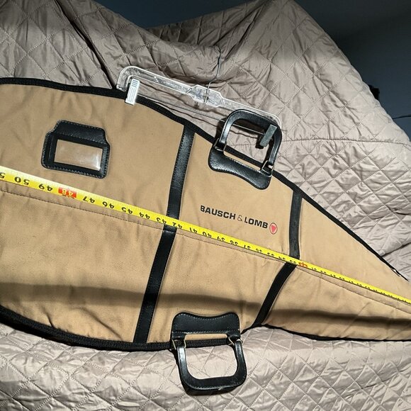 Bausch & Lomb Soft Ultra Padded Canvas Rifle Carrying Bags Vintage 1980’s Rare - Picture 6 of 16